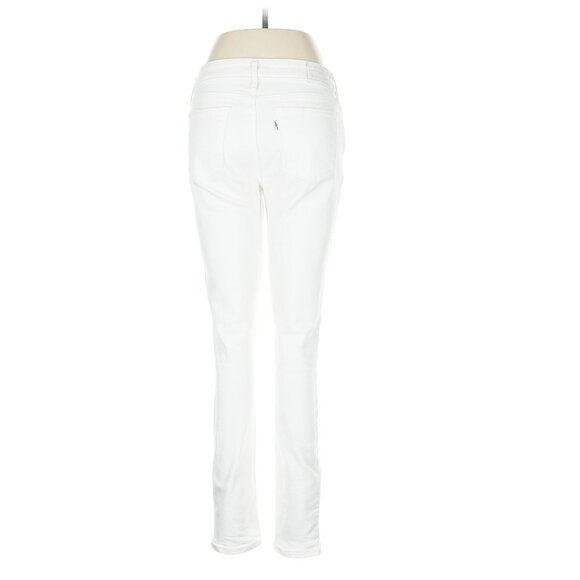 Levi's White Skinny Jeans Size 28 - Excellent Condition - Picture 2 of 6